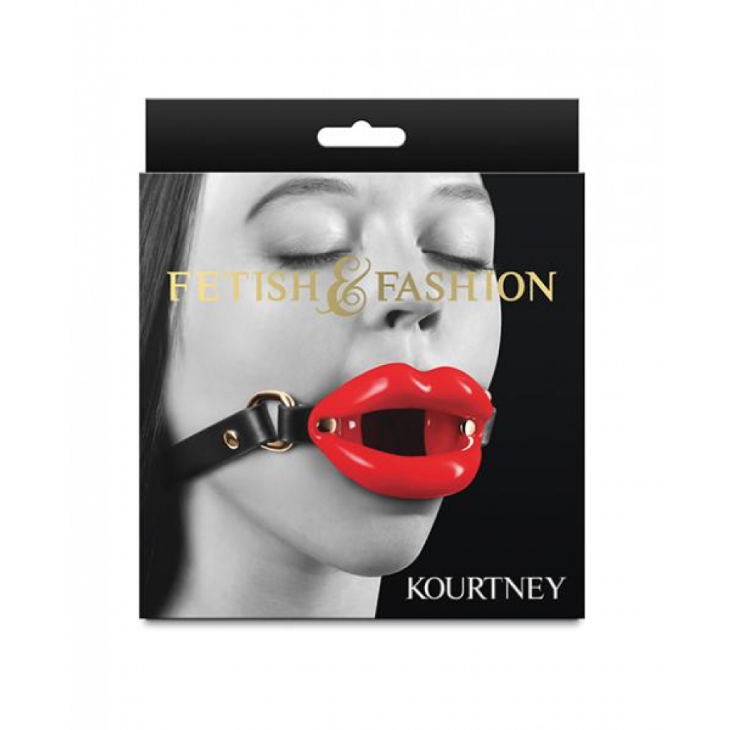 Fetish & Fashion Kourtney Gag - Seductive Restraint for Intimate Play