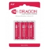 Dragon Alkaline Batteries - 4 Pack AA