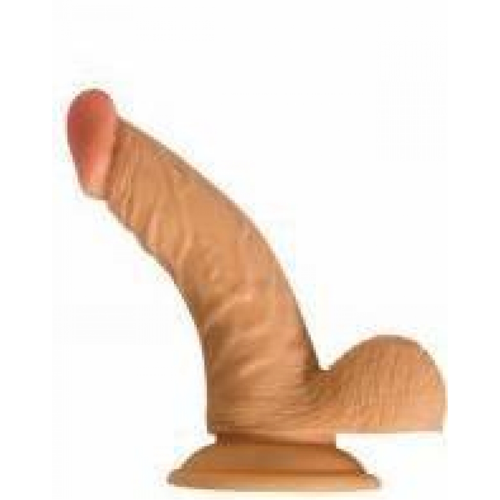 All American Whopper Dildo - 6.5 Inches Beige