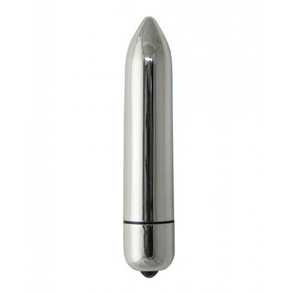 Intense Orgasm Bullet Vibrator - Silver