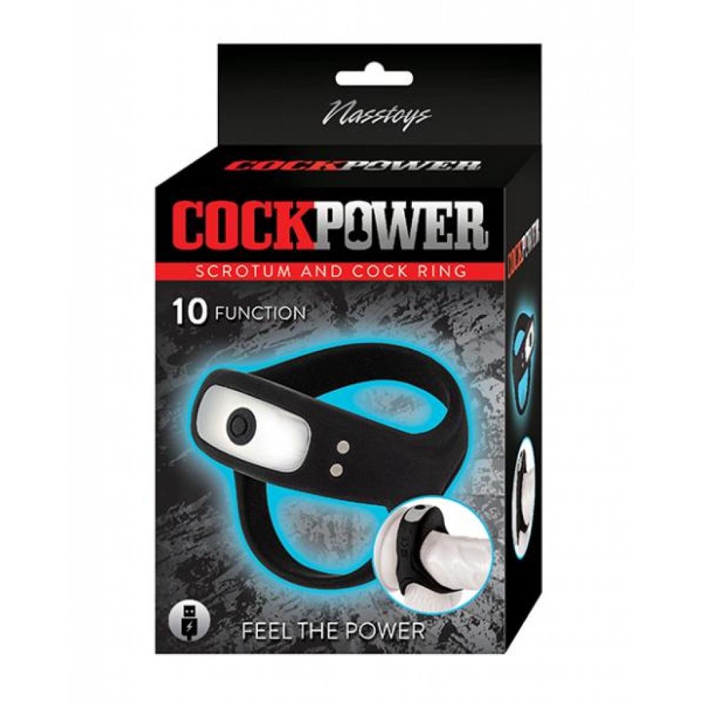 Cockpower Scrotum and Cock Ring for Enhanced Performance