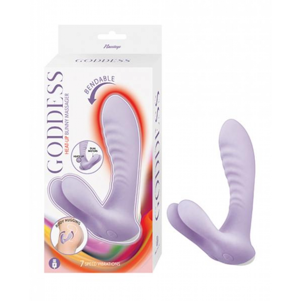 Goddess Heat-up Bunny Vibrator - Lavender