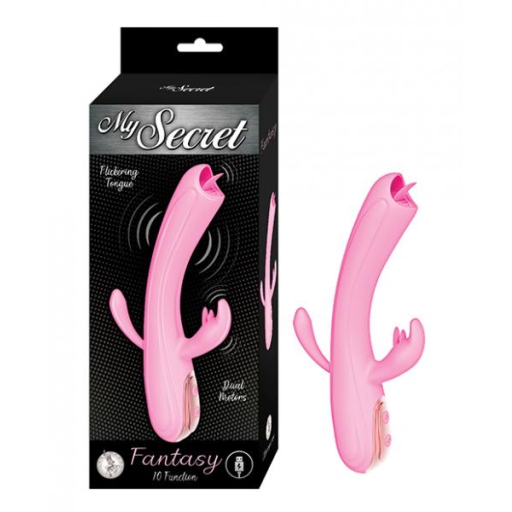 My Secret Fantasy Rechargeable Vibrator - Pink