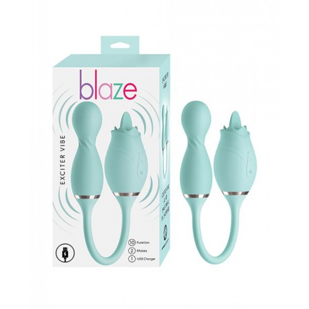 Blaze Exciter Dual-Stimulator Vibe - Lavender