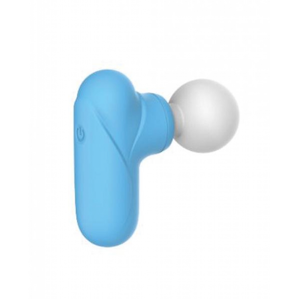 Wild Pop Vibe Pocket Purr Mini Massager - Blue