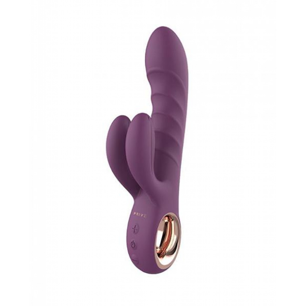 Prive Super Rabbit Vibrator - Purple