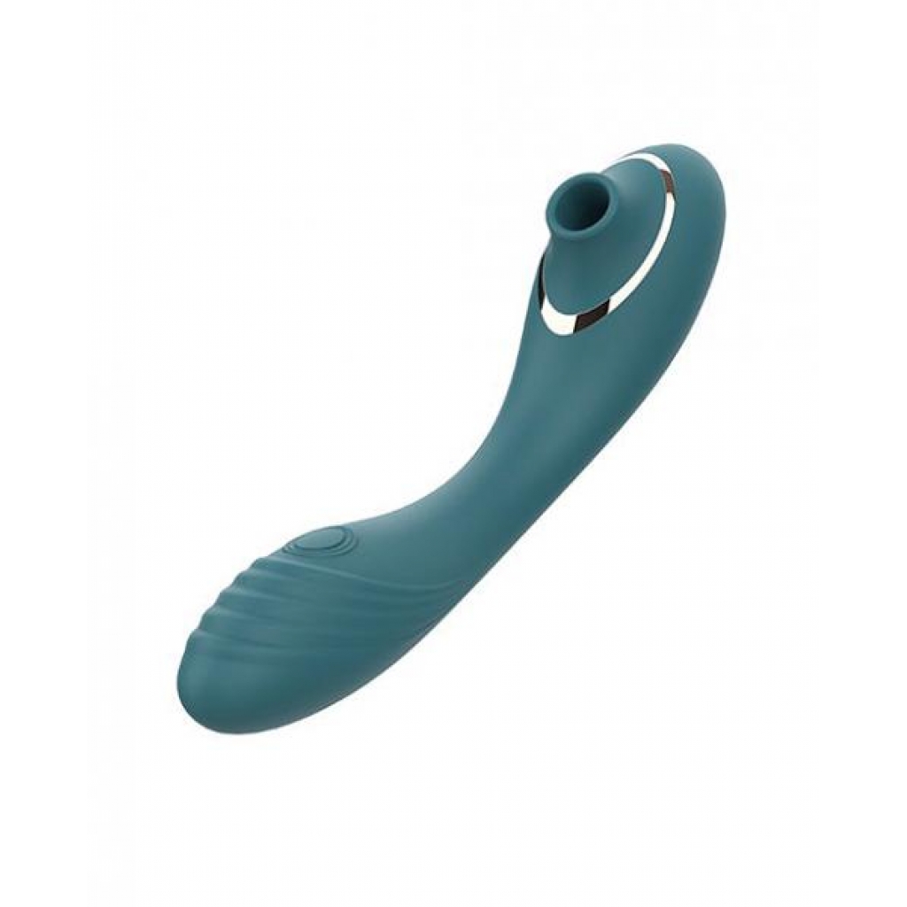 Prive Trinite 3-in-1 Vibrator in Teal