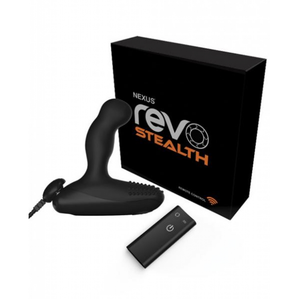 Nexus Revo Stealth - Black Rotating Prostate Massager