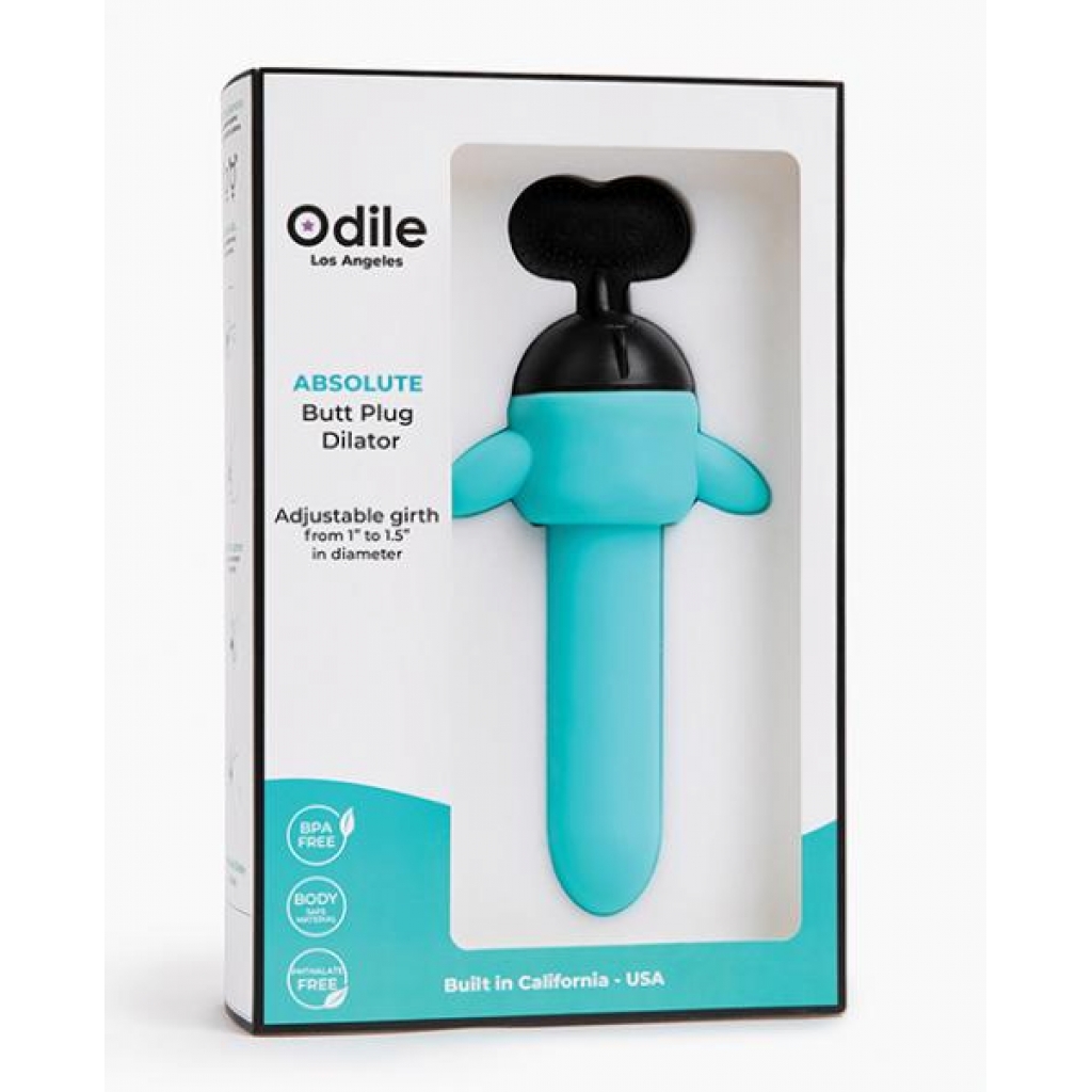 Odile Absolute Butt Plug Dilator - Aqua