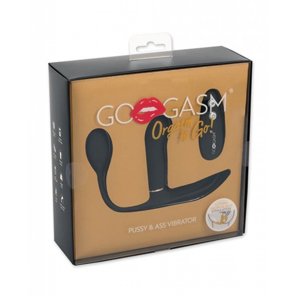 Gogasm Pussy & Ass Vibrator - Triple Stimulation Experience