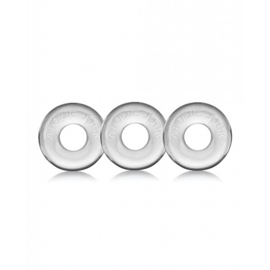 Oxballs Ringer Donut 1 - Clear Pack of 3