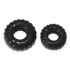 Oxballs Truck Tire Cock & Ball Rings - Black 2-Pack