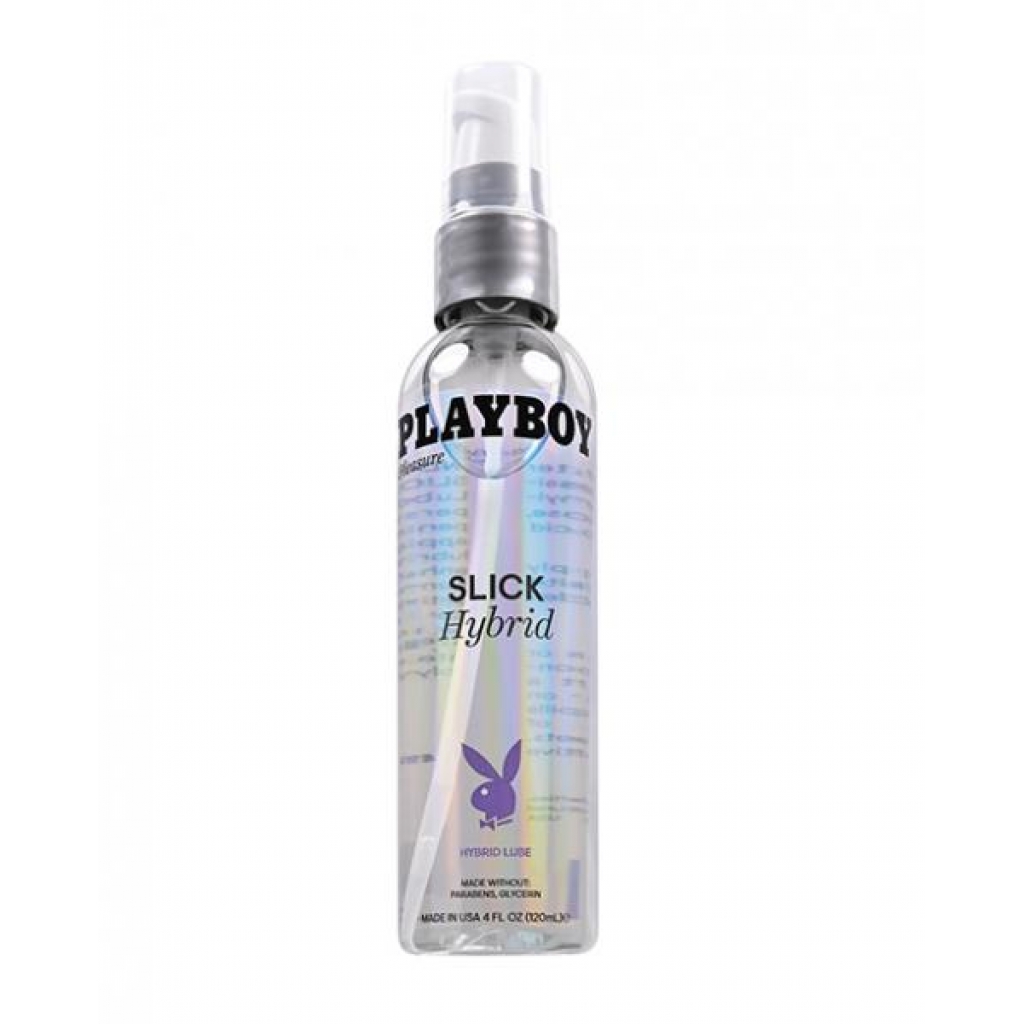 Playboy Pleasure Slick Hybrid Lubricant - 4 Oz