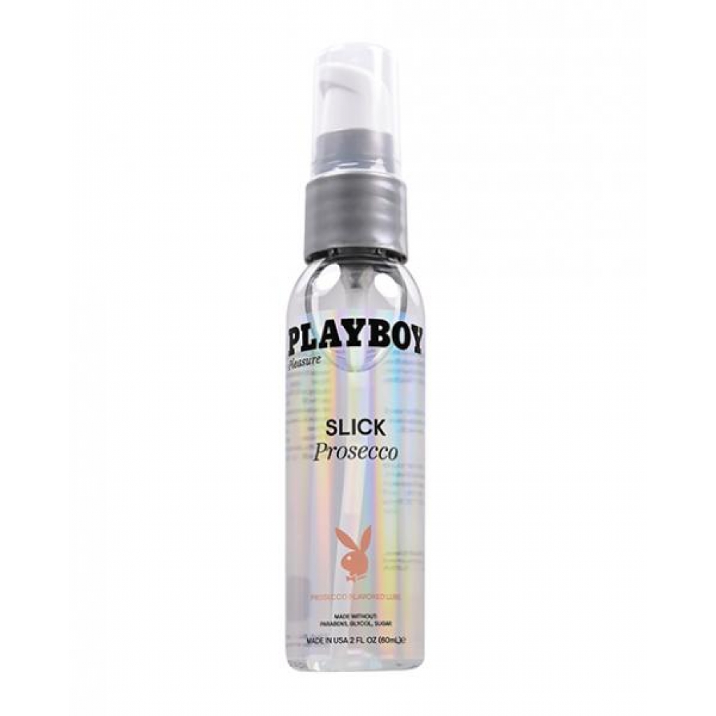 Playboy Pleasure Slick Lubricant - 2 Oz - Prosecco