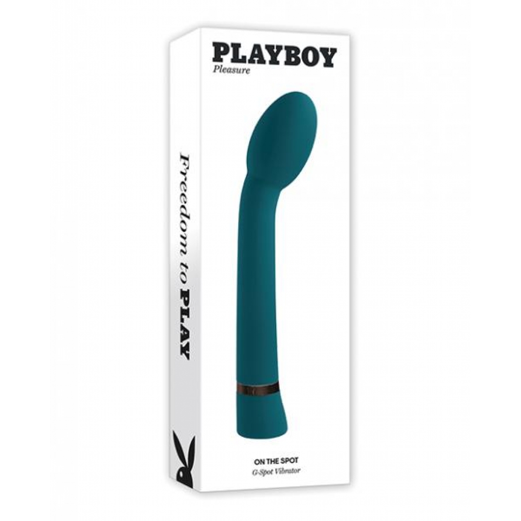 Playboy Pleasure On The Spot G-Spot Vibrator - Deep Teal