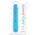 Juicy Jewels Aqua Crystal Vibrator - Blue: Exciting Water-Play Companion