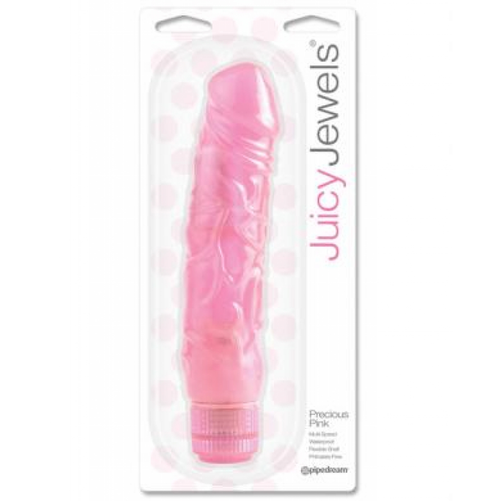 Juicy Jewels Precious Pink Vibrator - Pink