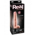 Real Feel Deluxe No 7 Waterproof Vibrating Dildo - Beige