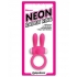 Neon Rabbit Ring Vibrator - Pink - Couples' Pleasure Enhancer