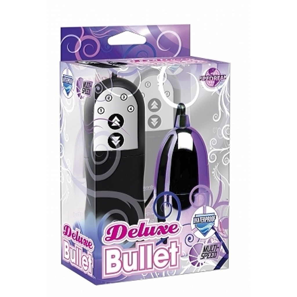 Deluxe Bullet Waterproof Vibe - Multi-Speed Purple