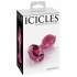 Icicles No. 79 - Pink Glass Massager Gem End