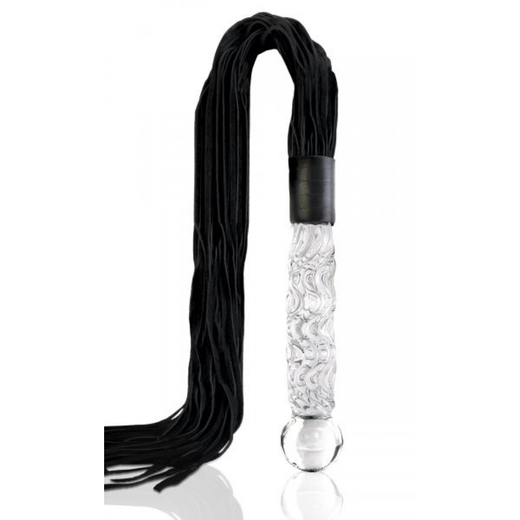 Icicles No 38 Glass Handle Cat O Nine Tails Whip