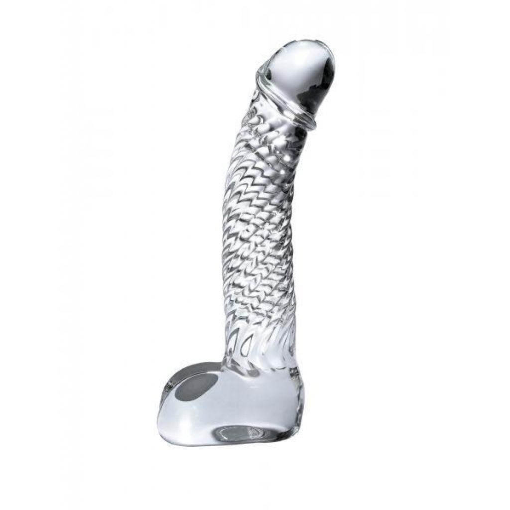 Icicles No 61 Glass Massagers G-Spot Dildo - Clear