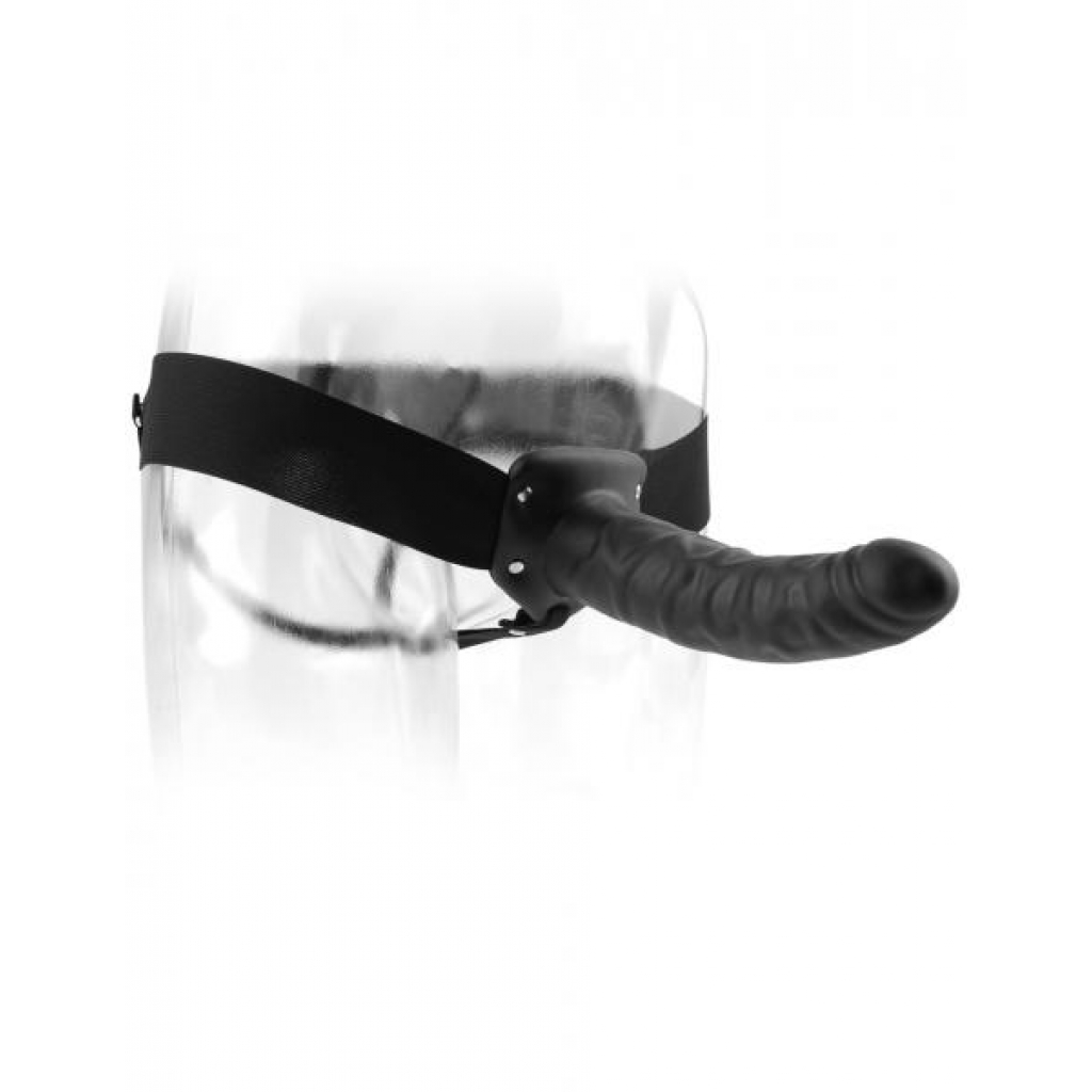 Fetish Fantasy 8 Inches Hollow Strap-On in Black