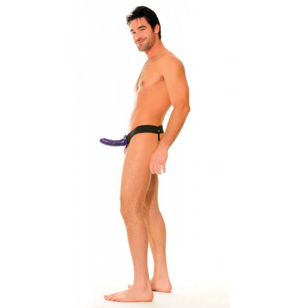 For Him or Her Hollow Strap-On - Purple