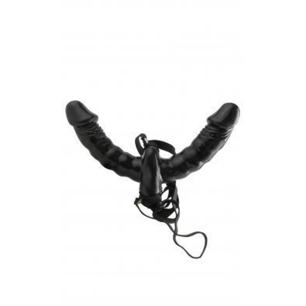 Vibrating Double Delight Strap On 6