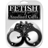 Fetish Fantasy Series Anodized Cuffs - Black - Ultimate Restraint