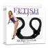 Fetish Fantasy Silk Rope Love Cuffs - Black