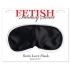 Fetish Fantasy Satin Love Mask Black O/S