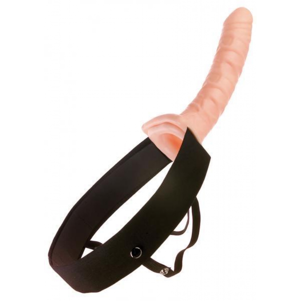 Fetish Fantasy 10-Inch Hollow Strap-On - Beige