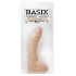 Basix Rubber Fat Boy - 10 Inches Dildo - Beige