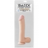 Basix Rubber Works 10-Inch Dildo - Suction Cup - Beige