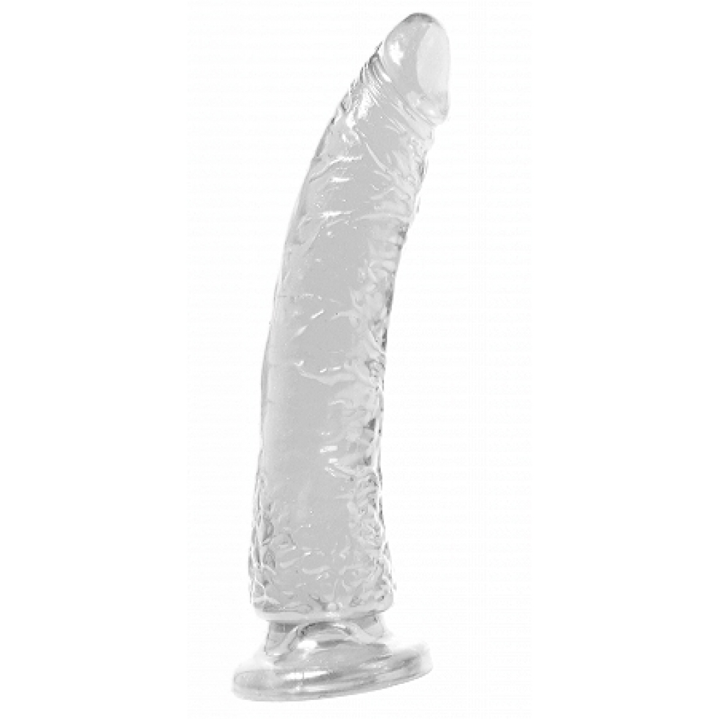 Basix Rubber Works 7 Inches Slim Dong - Clear