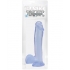 Basix 12 inches Dong with Suction Cup - Clear