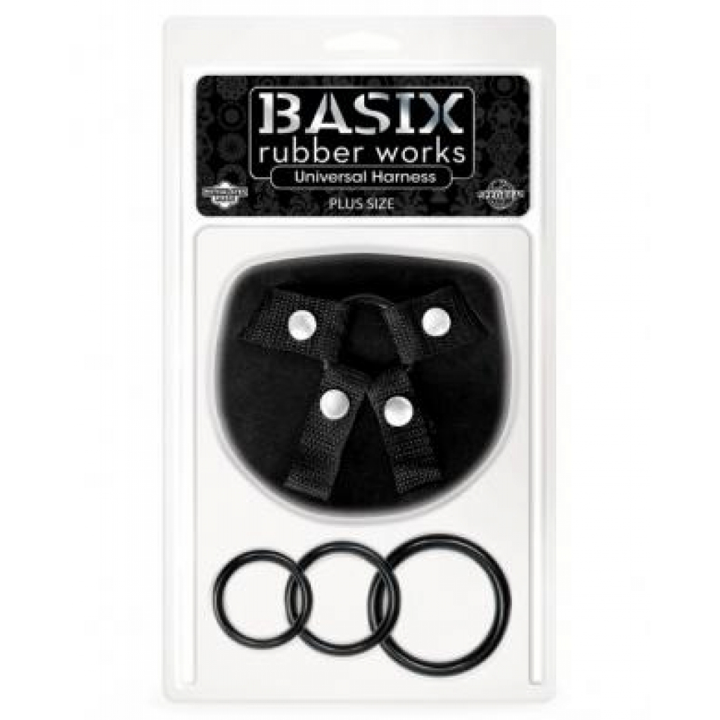 Basix Rubber Works Universal Harness Plus Size