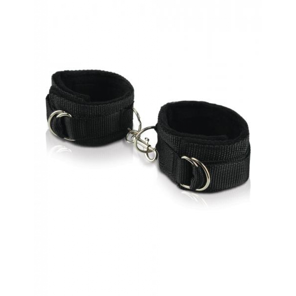 Fetish Fantasy: Luv Cuffs in Black for Sensual Restraints