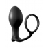 Anal Fantasy Ass Gasm Advanced Plug Cock Ring - Black