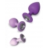 Fantasy For Her Little Gems Anal Trainer Set - Purple