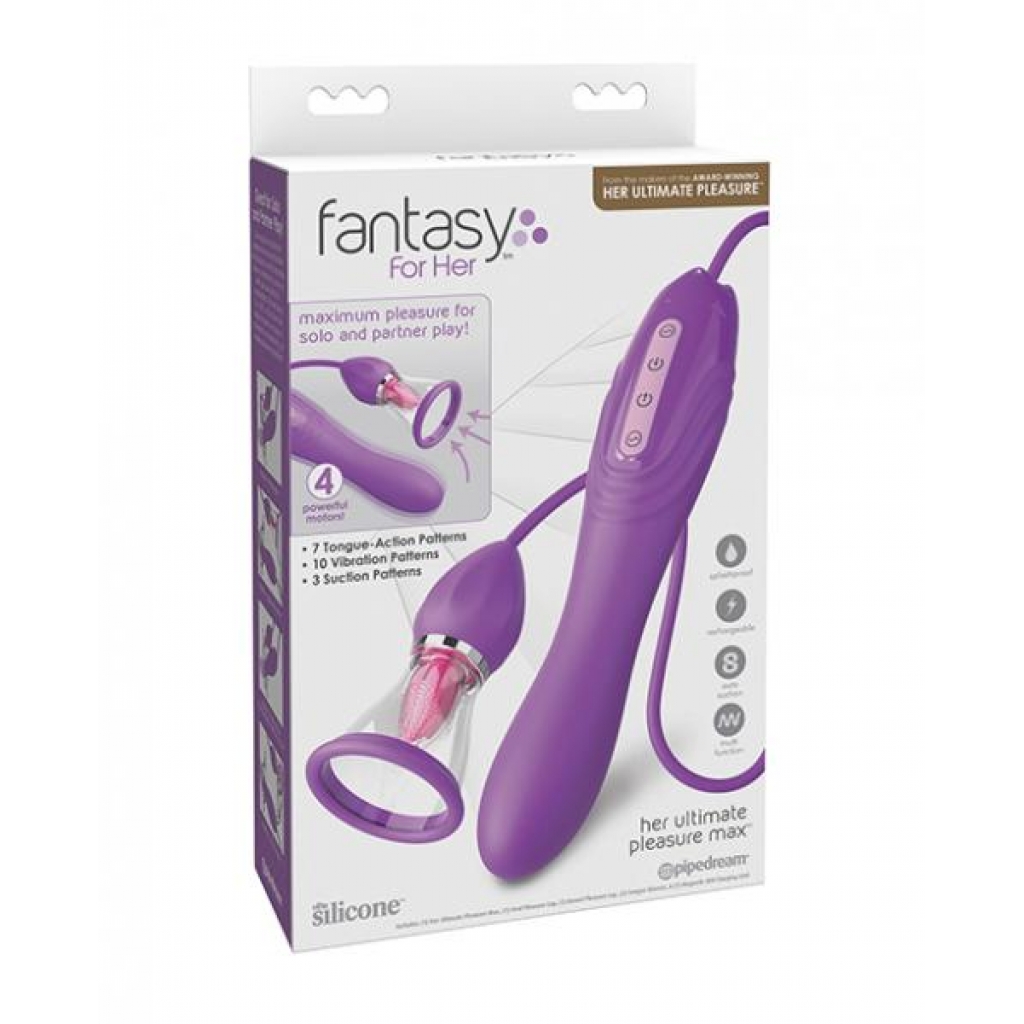 Fantasy For Her Ultimate Pleasure Max - Purple