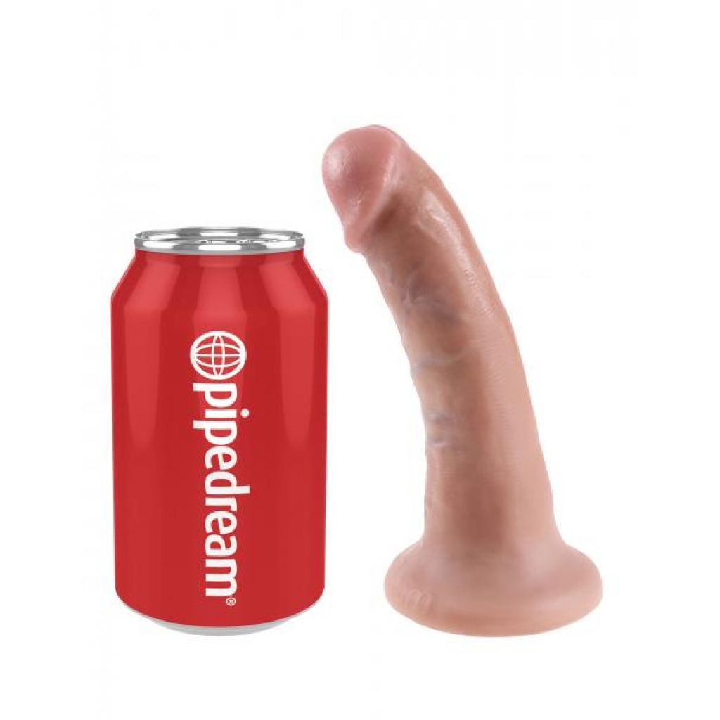 King Cock 6 Inch Dildo Beige