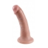 King Cock 6 Inch Dildo Beige