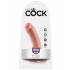 King Cock 6 Inch Dildo Beige