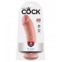 King Cock 8-Inch Realistic Dong - Beige