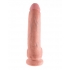 King Cock 9 Inches Cock with Balls - Beige