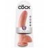 King Cock 9 Inches Cock with Balls - Beige