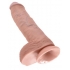 King Cock 10 Inch Cock - Beige